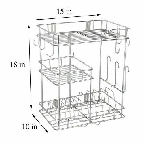 Stainless Steel fixed Wire Rack - Image 3
