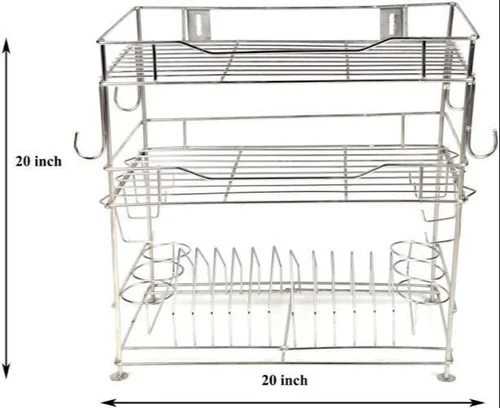 Stainless Steel fixed Wire Rack - Image 2