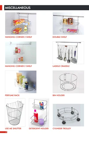 Stainless Steel Wall Mounted Rack - Image 6